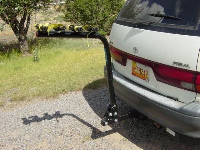 Bike Carrier in Up position