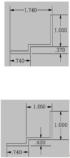 90 degree bend samples